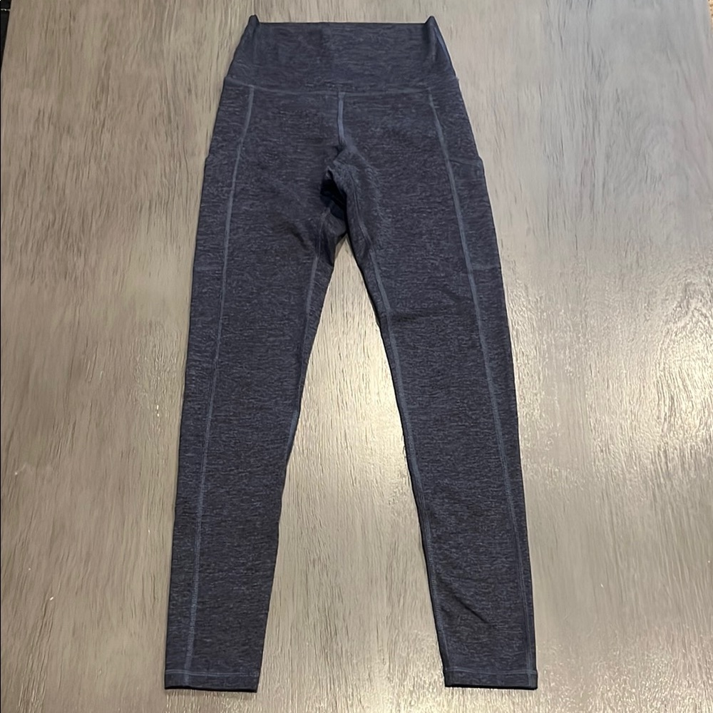 Dark Gray High-Waisted Leggings